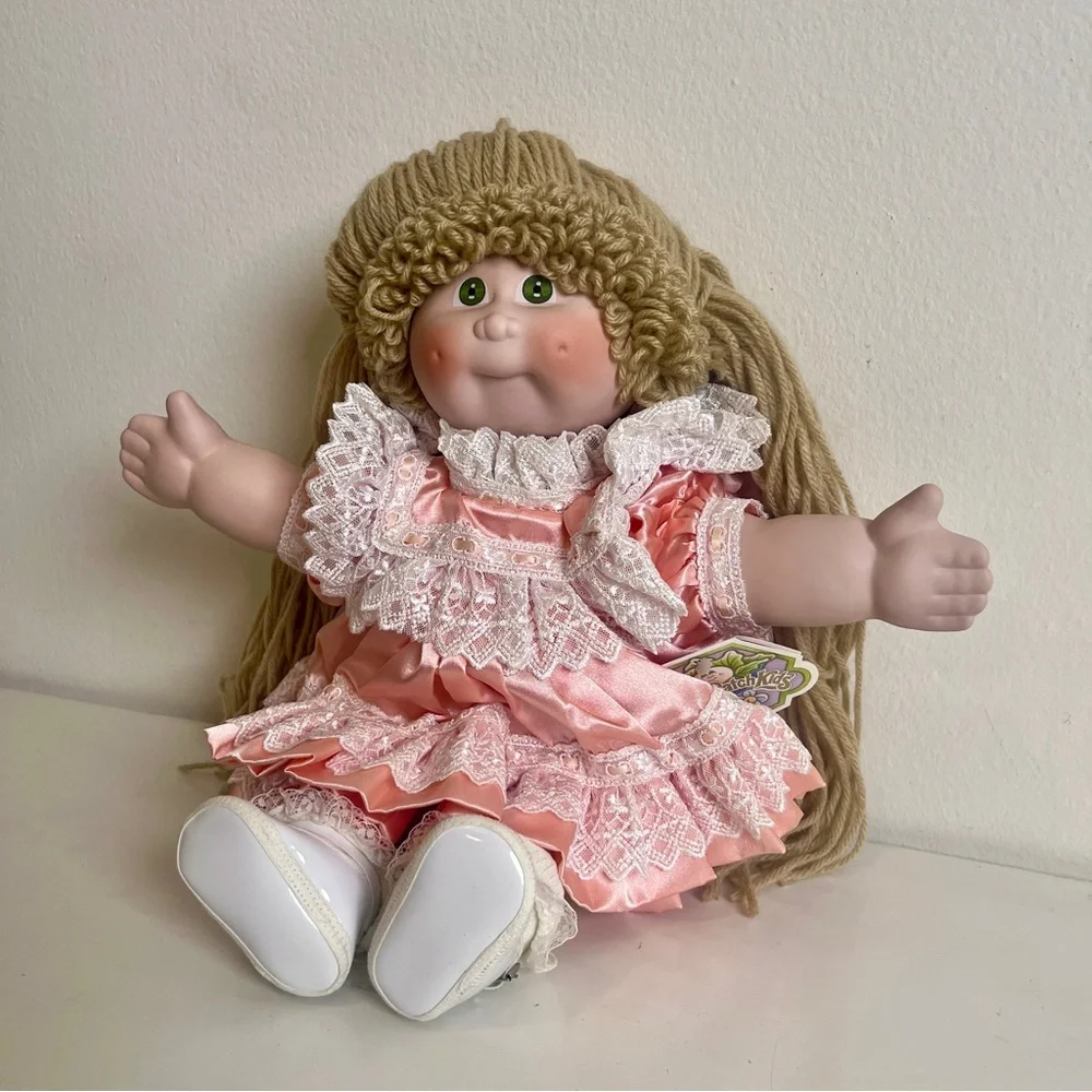 1984 Applause Cabbage Patch Kids 16" Porcelain Doll Jessica Louise Original Box💖 - Picture 2 of 16